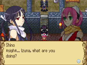 Izuna and Shino in Rondo of Swords