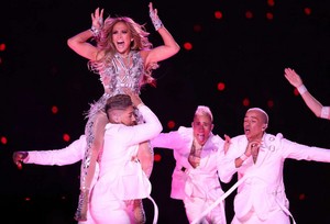 Jennifer Lopez live at The Super Bowl LIV Halftime Show 2020