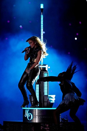  Jennifer Lopez live at The Super Bowl LIV Halftime প্রদর্শনী 2020