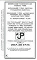 Jurassic Park Wallet Card - jurassic-park photo