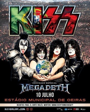 KISS ~Lisbon, Portugal...July 10, 2018 (KISS World Tour)
