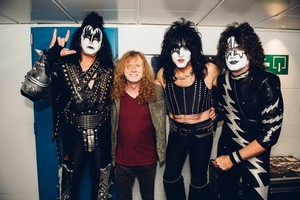 KISS w/Dave Mustaine ~Lisbon, Portugal...July 10, 2018 (KISS World Tour)