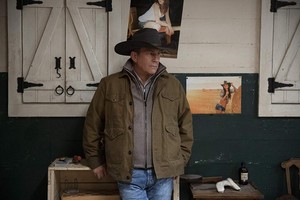  Kevin Costner as John Dutton in Yellowstone: Enemies door Monday