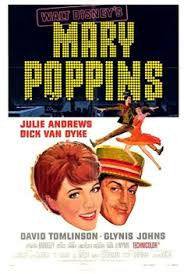  Movie Poster 1964 डिज़्नी Film, Mary Poppins
