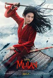  Movie Poster 2020 Disney Film, Mulan