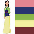 Mulan Color Scheme - disney photo