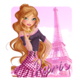 Paris Girl: Flora - the-winx-club fan art