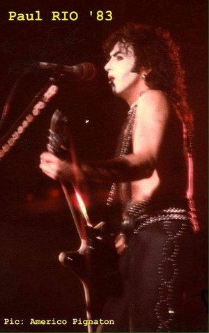 Paul ~Rio de Janeiro, Brazil...June 18, 1983 (Creatures of the Night Tour) 