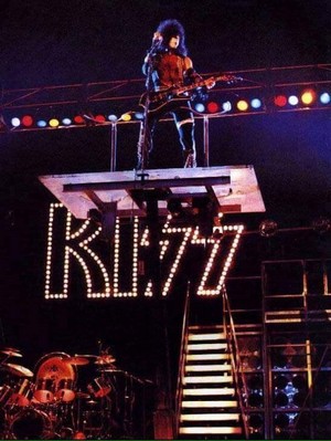 Paul ~San Diego, California...August 19, 1977 (Love Gun Tour - ALIVE II Photo Shoot)
