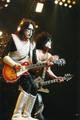 Paul and Ace ~Oslo, Norway...June 19, 1997 (Alive World Wide Reunion Tour) - kiss photo