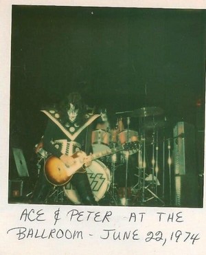 Peter and Ace ~Atlanta, Georgia...June 22, 1974 (KISS Tour - Alex Cooley's Electric Ballroom) 