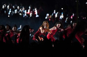  Shakira live at The Super Bowl LIV Halftime tunjuk 2020