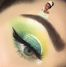  Tiana Inspired Eye Makeup
