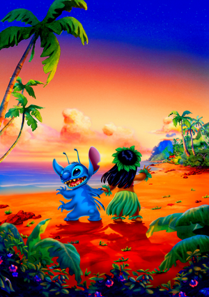  Walt ディズニー Posters - Lilo & Stitch