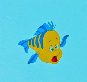  Walt Disney Production Cels - cá bơn, bồ câu