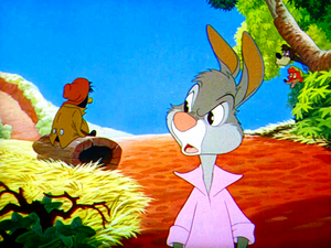  Walt disney Screencaps - The Tar Baby, Br'er Rabbit, Br'er beruang & Br'er rubah, fox