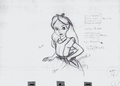 Walt Disney Sketches - Alice - walt-disney-characters photo