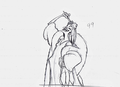 Walt Disney Sketches - Cruella De Vil - walt-disney-characters photo