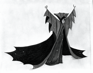  Walt 디즈니 Sketches - Maleficent