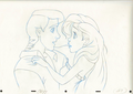 Walt Disney Sketches - Prince Eric & Princess Ariel - walt-disney-characters photo