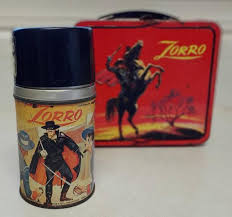  Zorro Lunchbox And Thermos Set
