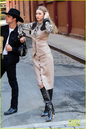  gigi hadid goes country for western inspired foto shoot in nyc 09