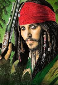  Johnny Depp As Captain Jack Sparrow