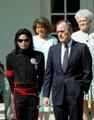 Michael Visiting The White House 1989 - michael-jackson photo