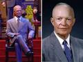 Dwight David Eisenhower Hall Of Presidents - disney photo