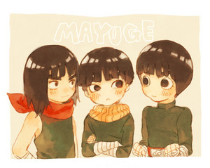  metal lee and rock lee and might guy