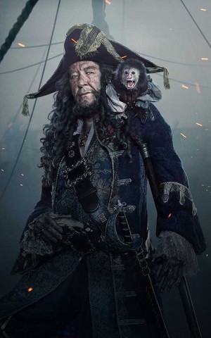  *Hector Barbossa : Pirates of the Caribbean*