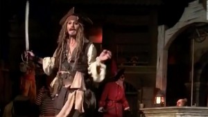 *Jack Sparrow in Disney Land : Pirates Of The Caribbean*