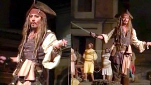  *Jack Sparrow in ডিজনি Land : Pirates Of The Caribbean*