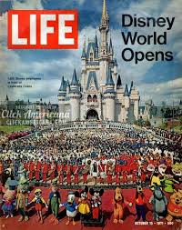 1971 Grand Opening Of Disney World On The Cover Of Life
