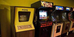 70s Technology Video Game Arcade
