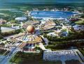 Aerial View Of The Epcot Center - disney photo