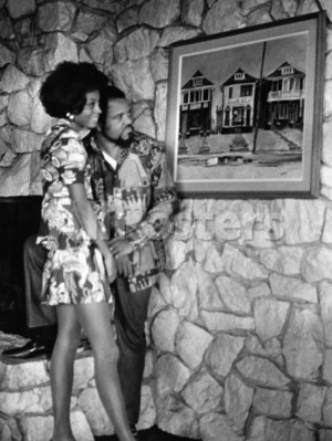  At home pagina With Diana And Berry Gordy