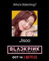 BLACKPINK 'Light up the Sky' Official Poster Jisoo || Netflix - black-pink photo