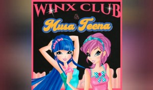  BLACKPINK X SELENA GOMEZ - 'Ice cream' Poster (Winx Club) Musa and Tecnaa