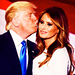 Donald and Melania Trump - us-republican-party icon