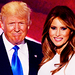 Donald and Melania Trump - us-republican-party icon