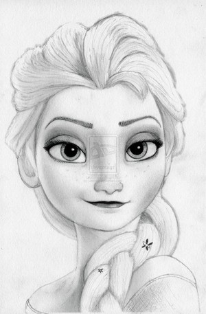 Elsa drawings ❄️