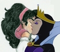 Esmeralda x Evil Queen - disney-crossover fan art