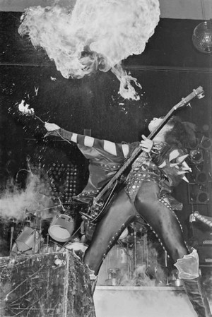  Gene ~Hempstead, Long Island, New York...August 23, 1975 (Hotter Than Hell Tour)