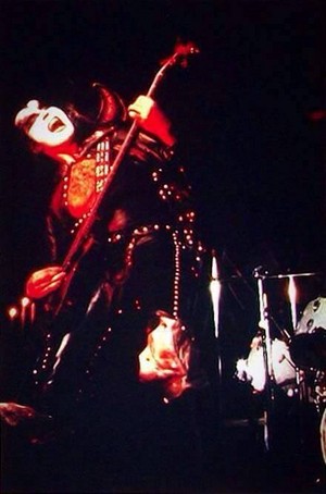 Gene ~Houston, Texas...October 4, 1974 (KISS Tour) 
