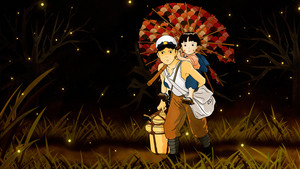  Grave of the Fireflies achtergrond
