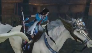  Lady Hayakawa riding an Beautiful Pegasus