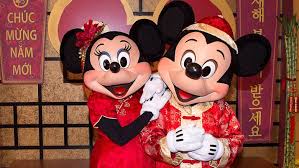 Mickey And Minnie Lunar New Year