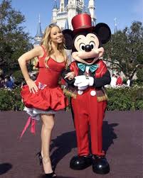 Mariah Carey And Mickey Mouse