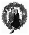 Merry Christmas from Fred MacMurray and Barbara Stanwyck - classic-movies photo